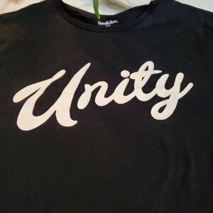 Men's Black Unity T-Shirt size XXL Goodfellow & CO